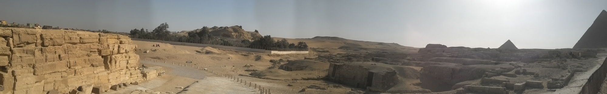 Khafre Pyramid Complex, Central Field: Site: Giza; View: Khafre Valley Temple, Central Field